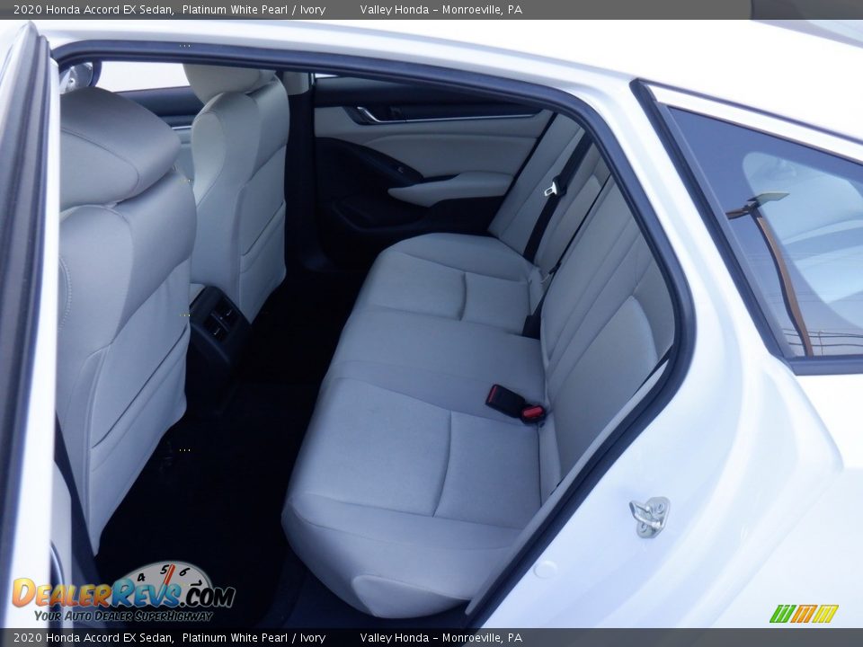 2020 Honda Accord EX Sedan Platinum White Pearl / Ivory Photo #29