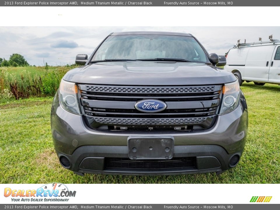 Medium Titanium Metallic 2013 Ford Explorer Police Interceptor AWD Photo #9