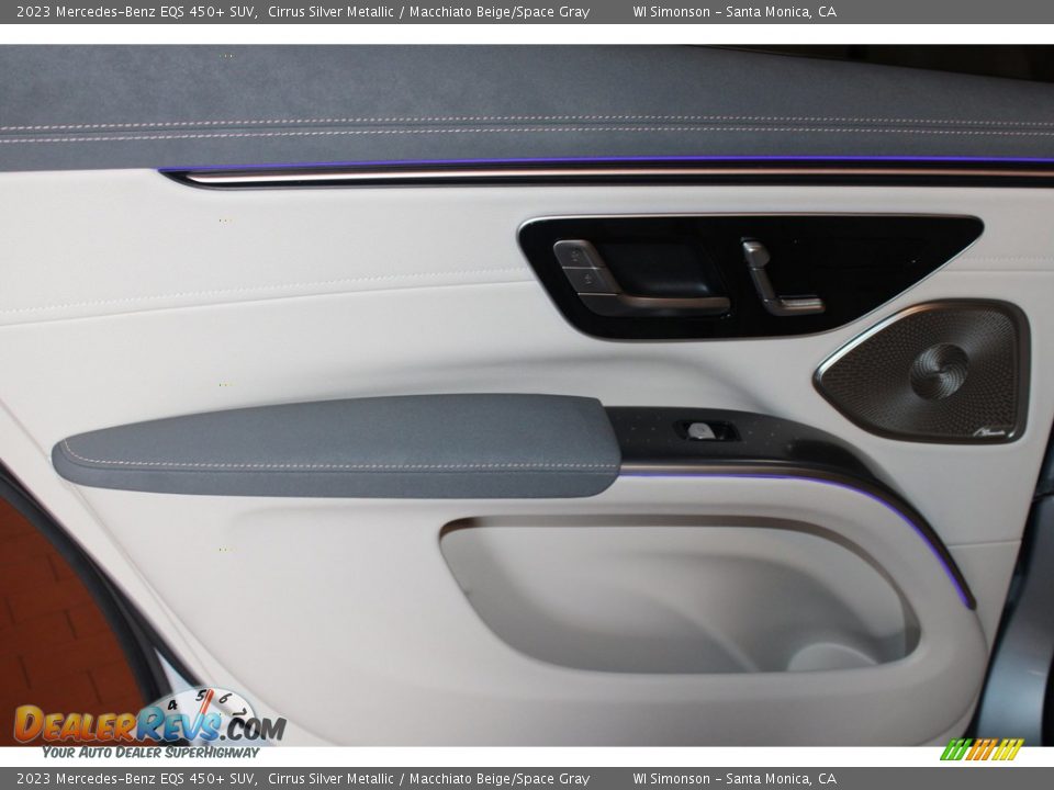 Door Panel of 2023 Mercedes-Benz EQS 450+ SUV Photo #29