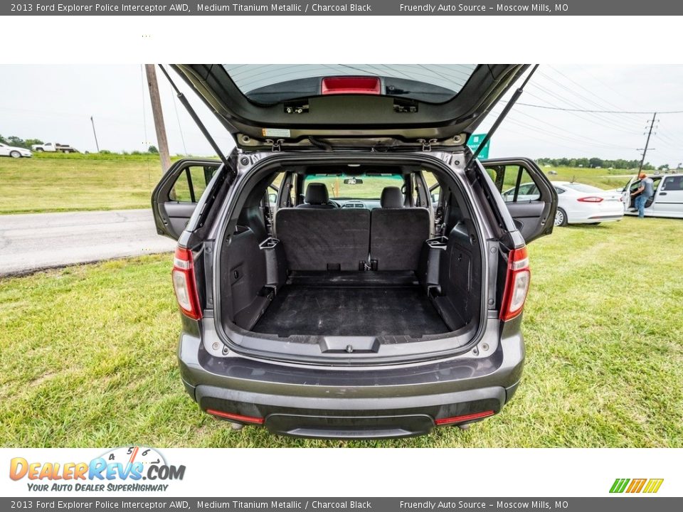 2013 Ford Explorer Police Interceptor AWD Trunk Photo #21