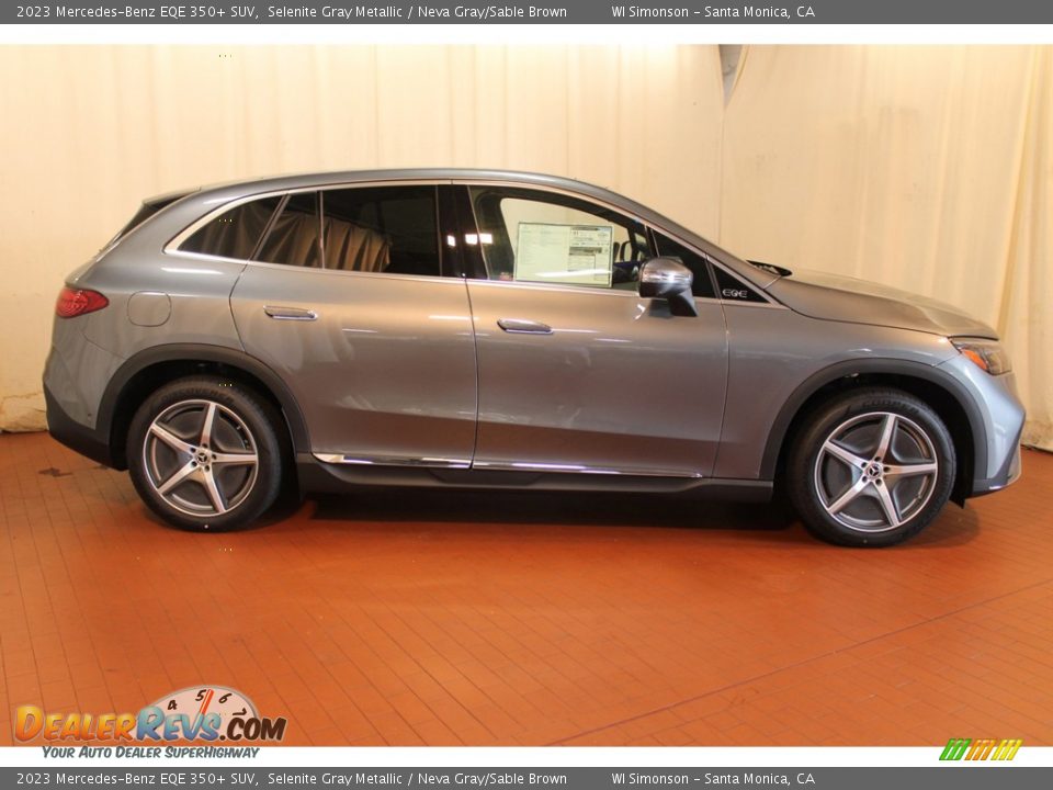 2023 Mercedes-Benz EQE 350+ SUV Selenite Gray Metallic / Neva Gray/Sable Brown Photo #2