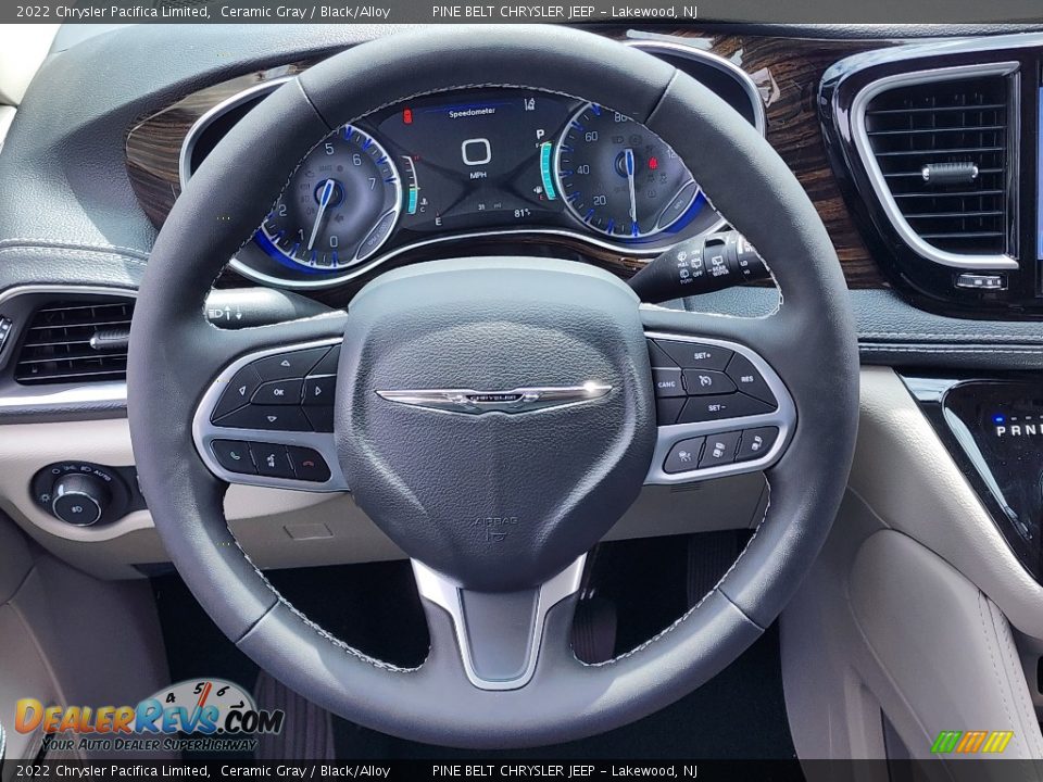 2022 Chrysler Pacifica Limited Steering Wheel Photo #12