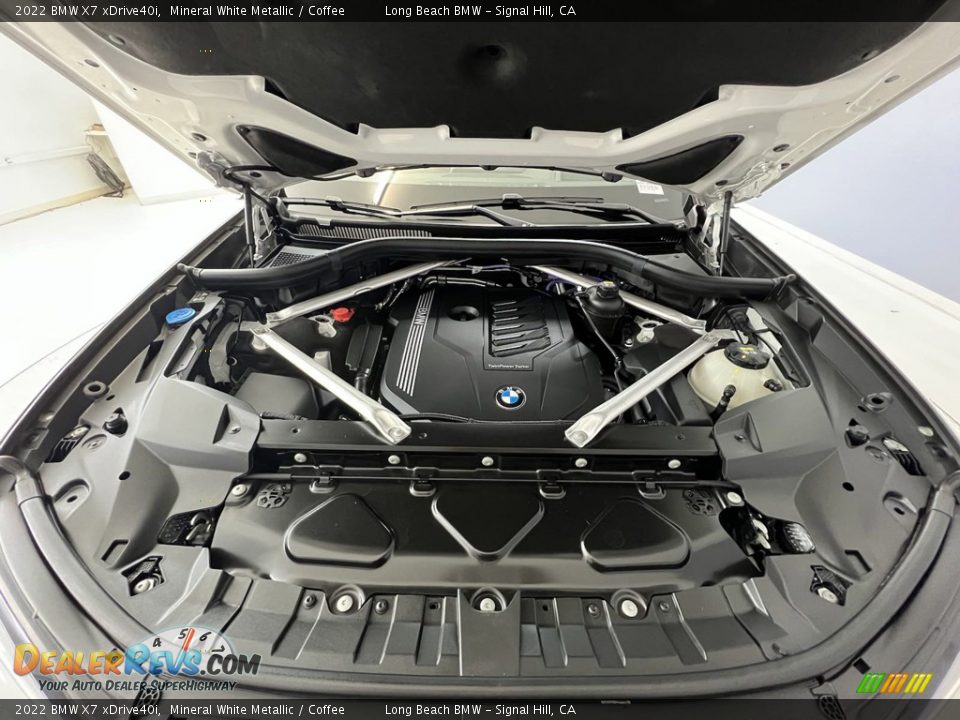 2022 BMW X7 xDrive40i 3.0 Liter M TwinPower Turbocharged DOHC 24-Valve Inline 6 Cylinder Engine Photo #7