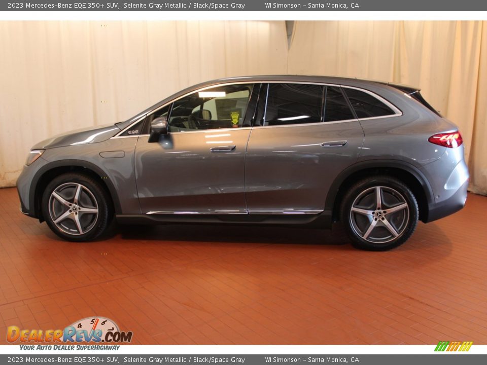 2023 Mercedes-Benz EQE 350+ SUV Selenite Gray Metallic / Black/Space Gray Photo #4