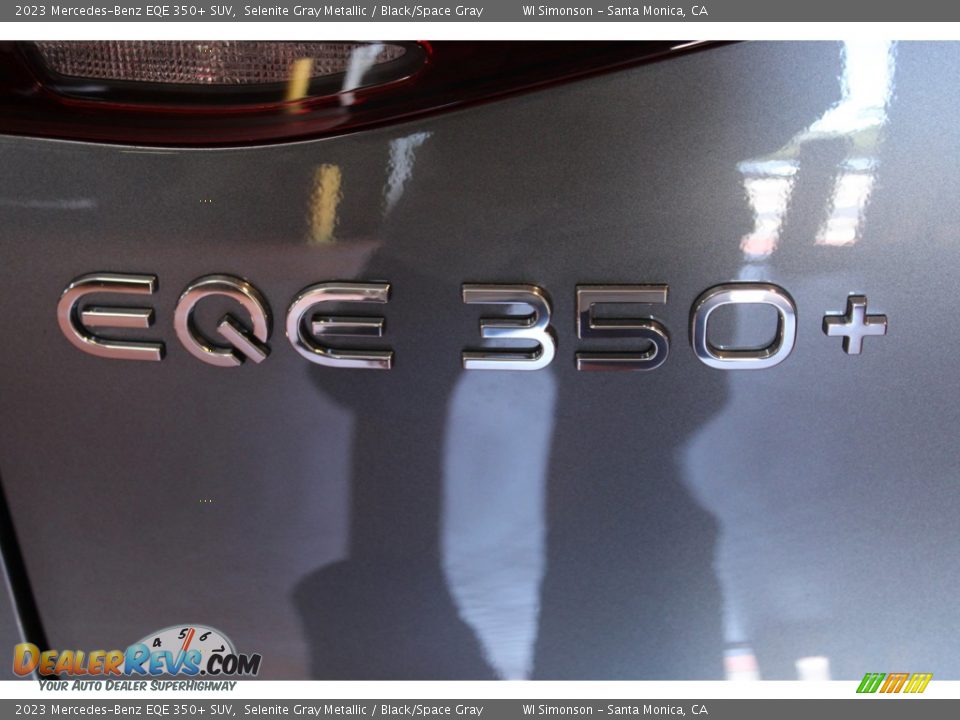 2023 Mercedes-Benz EQE 350+ SUV Selenite Gray Metallic / Black/Space Gray Photo #7