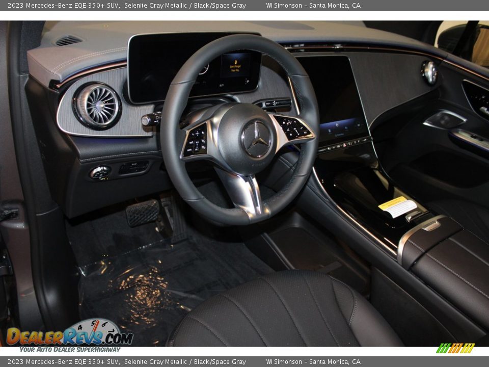 2023 Mercedes-Benz EQE 350+ SUV Selenite Gray Metallic / Black/Space Gray Photo #14