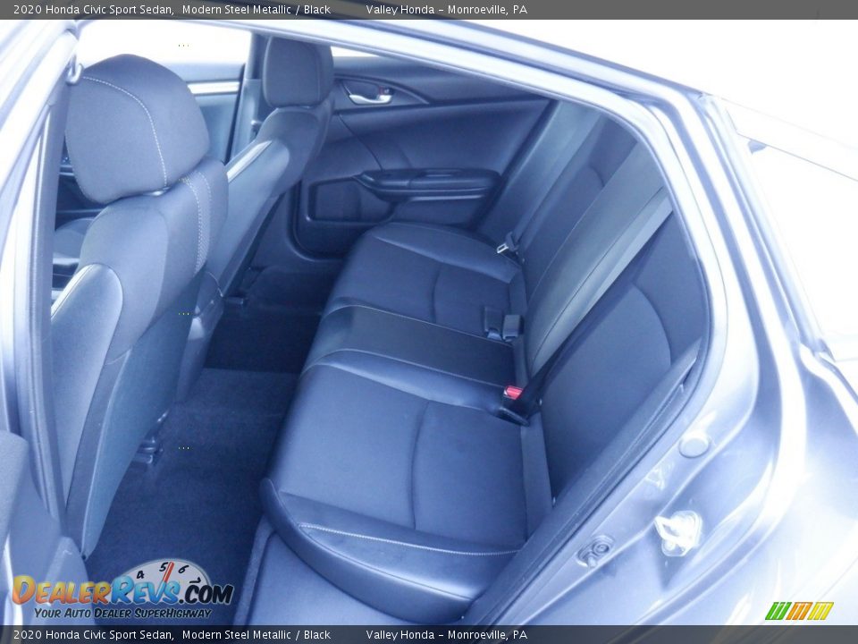 2020 Honda Civic Sport Sedan Modern Steel Metallic / Black Photo #25