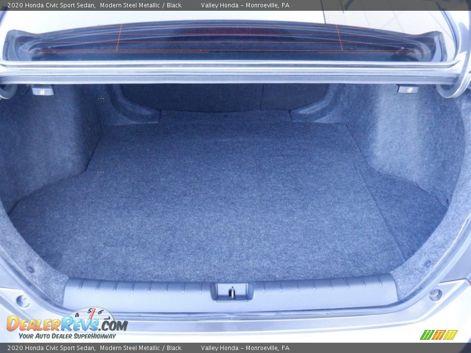 2020 Honda Civic Sport Sedan Modern Steel Metallic / Black Photo #26