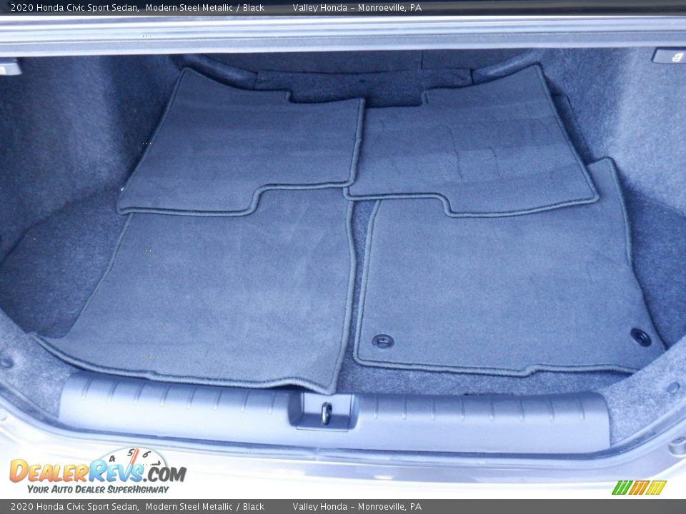 2020 Honda Civic Sport Sedan Modern Steel Metallic / Black Photo #27