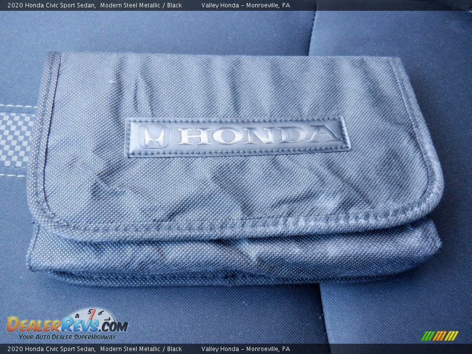 2020 Honda Civic Sport Sedan Modern Steel Metallic / Black Photo #29