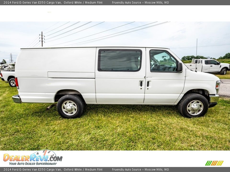 2014 Ford E-Series Van E350 Cargo Van Oxford White / Medium Flint Photo #3