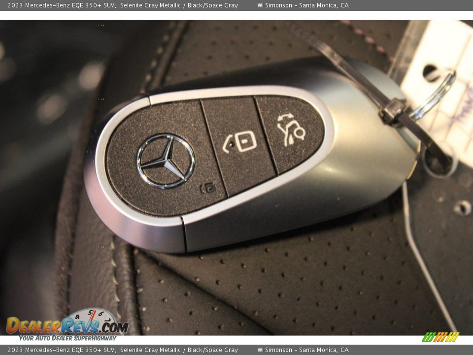2023 Mercedes-Benz EQE 350+ SUV Selenite Gray Metallic / Black/Space Gray Photo #33