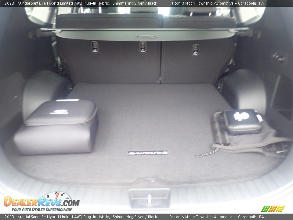 2023 Hyundai Santa Fe Hybrid Limited AWD Plug-In Hybrid Shimmering Silver / Black Photo #4