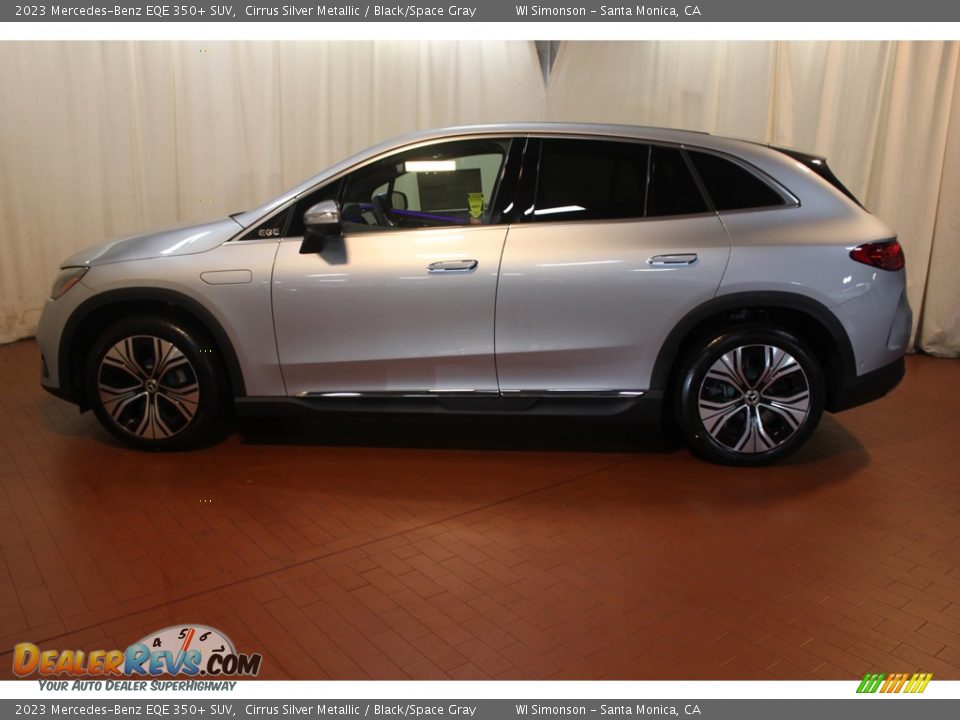 2023 Mercedes-Benz EQE 350+ SUV Cirrus Silver Metallic / Black/Space Gray Photo #4