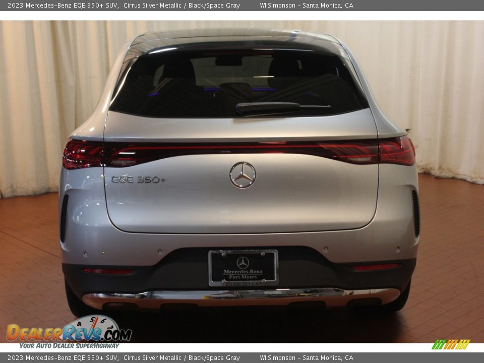 2023 Mercedes-Benz EQE 350+ SUV Cirrus Silver Metallic / Black/Space Gray Photo #6