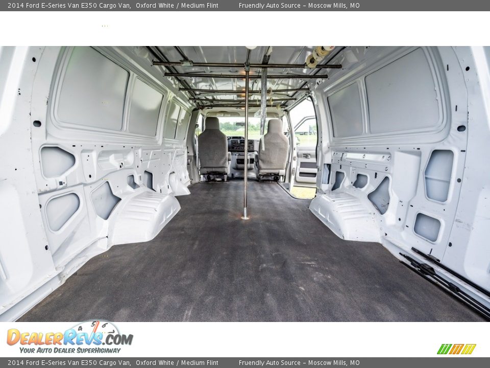 2014 Ford E-Series Van E350 Cargo Van Oxford White / Medium Flint Photo #21