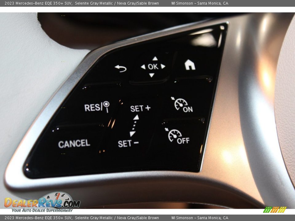 2023 Mercedes-Benz EQE 350+ SUV Steering Wheel Photo #15