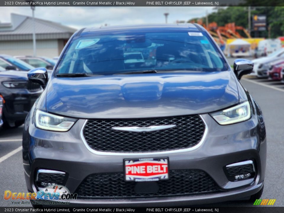 2023 Chrysler Pacifica Hybrid Limited Granite Crystal Metallic / Black/Alloy Photo #2