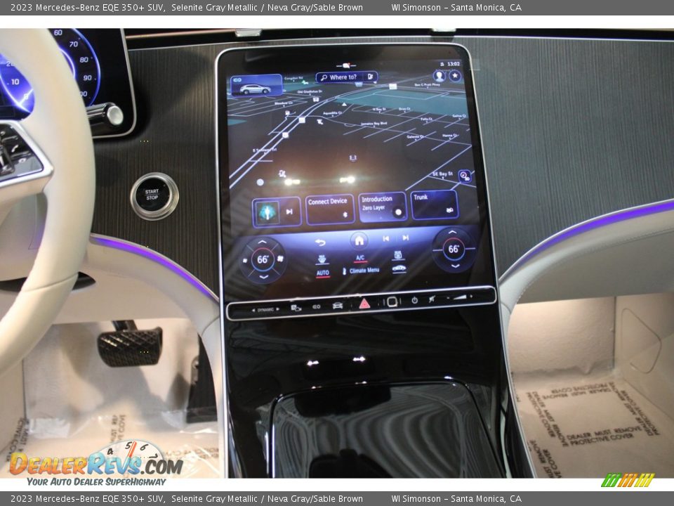 Navigation of 2023 Mercedes-Benz EQE 350+ SUV Photo #18