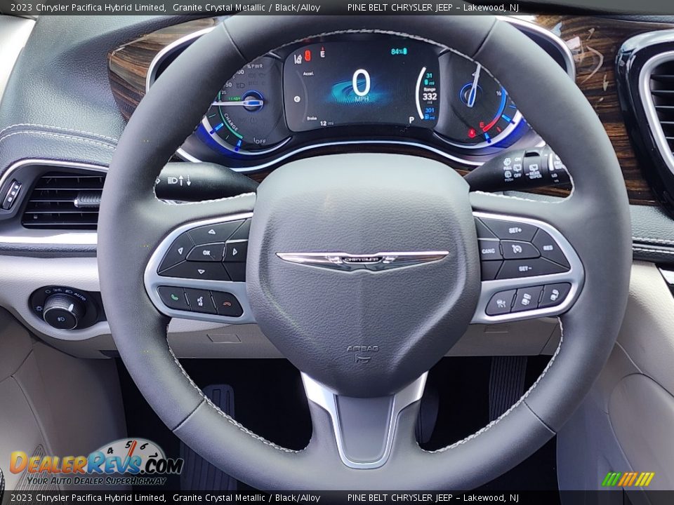 2023 Chrysler Pacifica Hybrid Limited Steering Wheel Photo #13