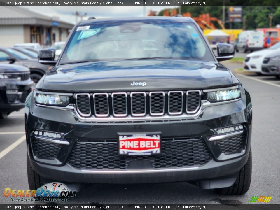 2023 Jeep Grand Cherokee 4XE Rocky Mountain Pearl / Global Black Photo #2