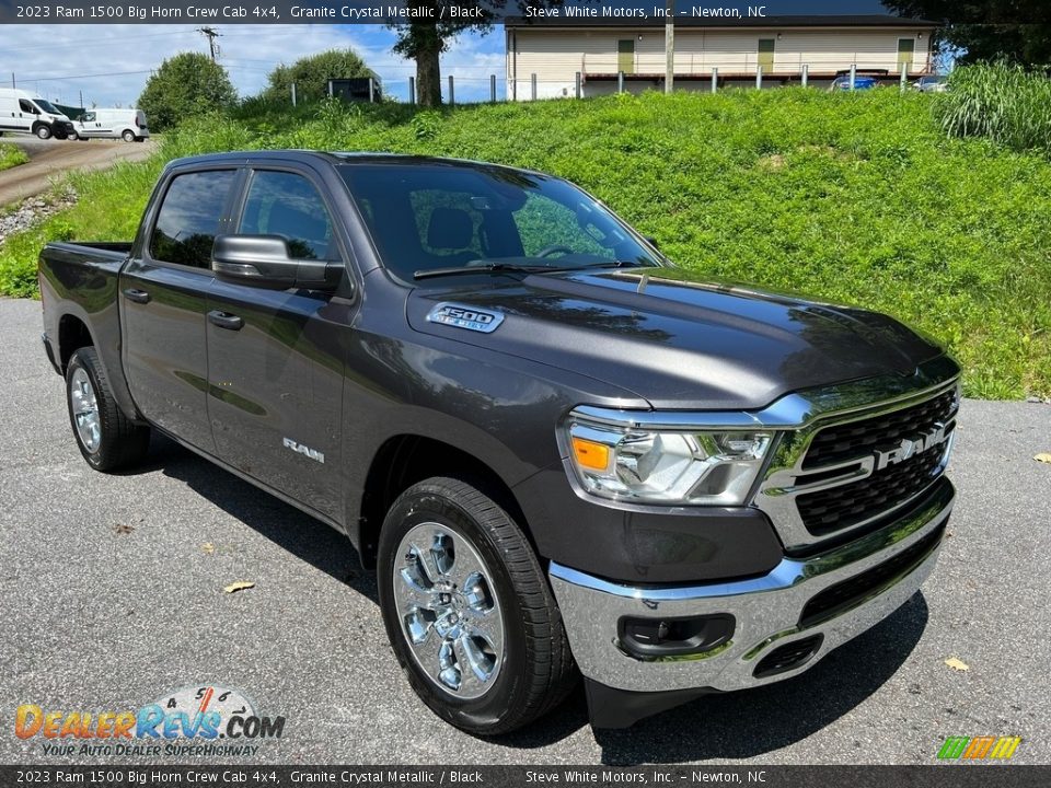 Front 3/4 View of 2023 Ram 1500 Big Horn Crew Cab 4x4 Photo #4