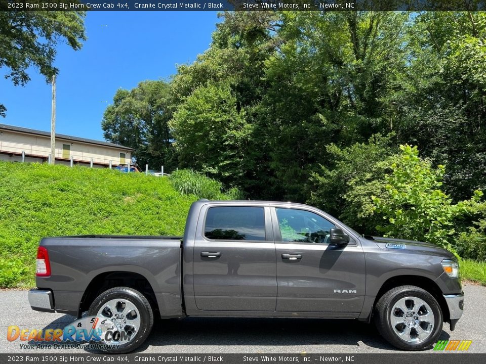 Granite Crystal Metallic 2023 Ram 1500 Big Horn Crew Cab 4x4 Photo #5