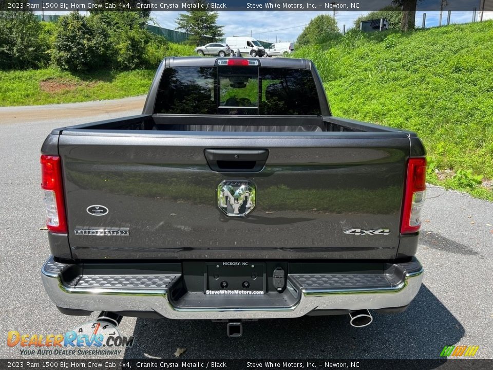 2023 Ram 1500 Big Horn Crew Cab 4x4 Granite Crystal Metallic / Black Photo #7