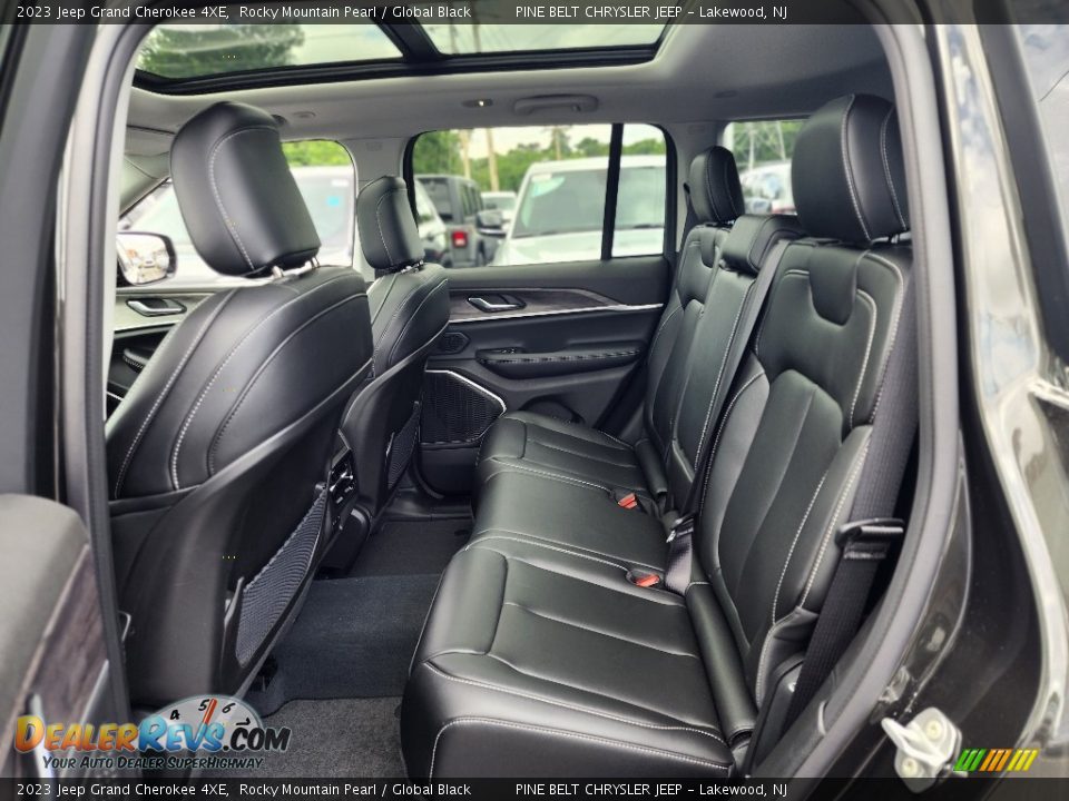 Rear Seat of 2023 Jeep Grand Cherokee 4XE Photo #9