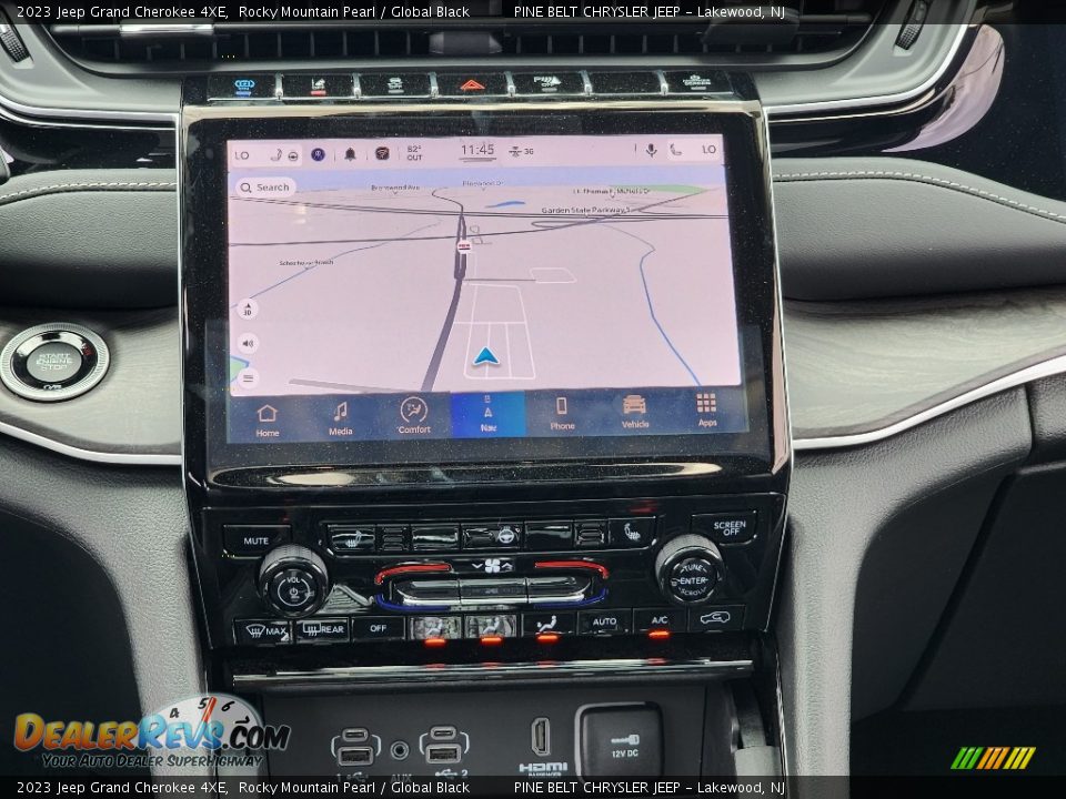 Navigation of 2023 Jeep Grand Cherokee 4XE Photo #13