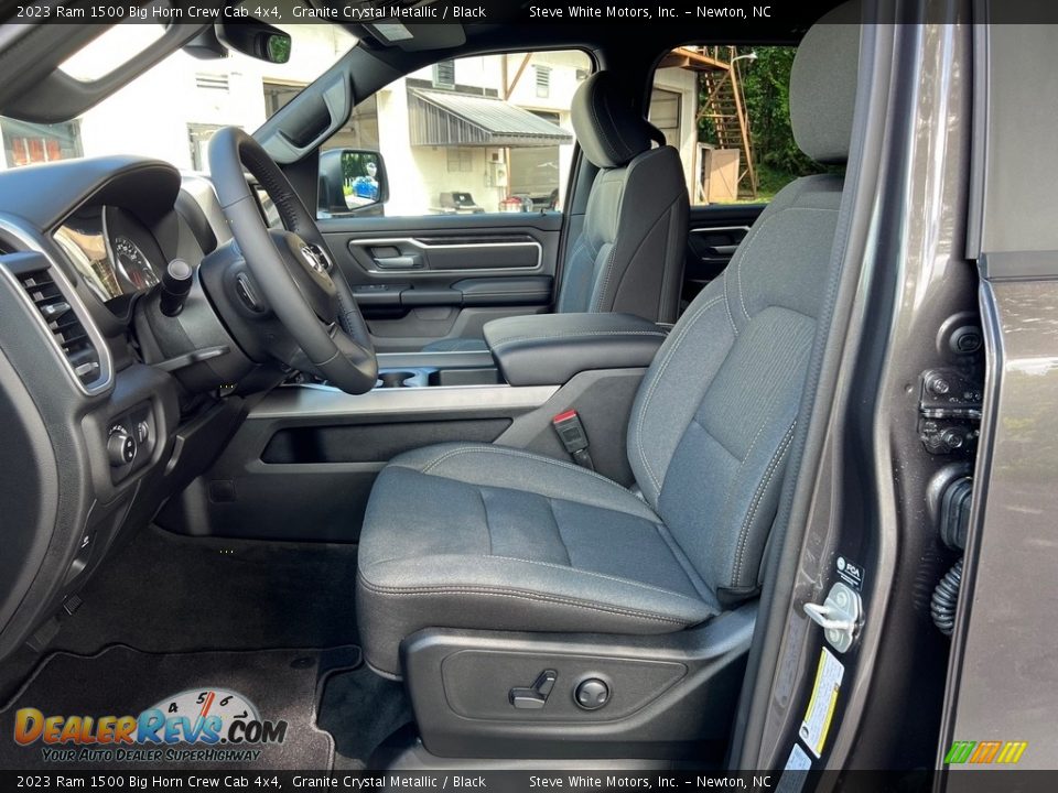 Front Seat of 2023 Ram 1500 Big Horn Crew Cab 4x4 Photo #11