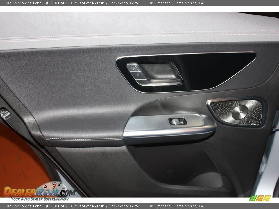 2023 Mercedes-Benz EQE 350+ SUV Cirrus Silver Metallic / Black/Space Gray Photo #29