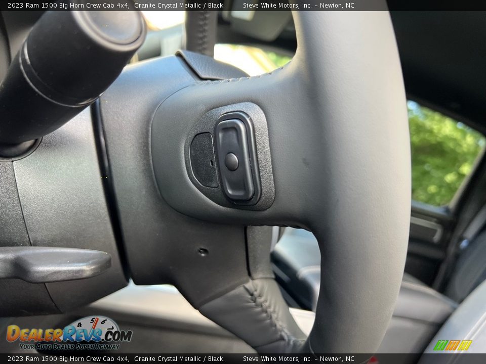 2023 Ram 1500 Big Horn Crew Cab 4x4 Steering Wheel Photo #13