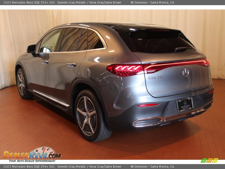 2023 Mercedes-Benz EQE 350+ SUV Selenite Gray Metallic / Neva Gray/Sable Brown Photo #5