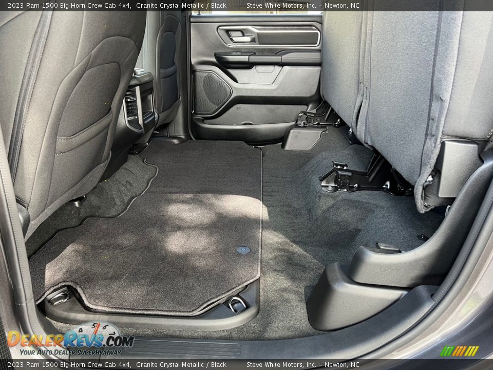 Rear Seat of 2023 Ram 1500 Big Horn Crew Cab 4x4 Photo #15