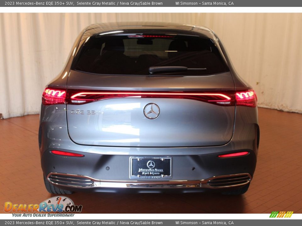 2023 Mercedes-Benz EQE 350+ SUV Selenite Gray Metallic / Neva Gray/Sable Brown Photo #6