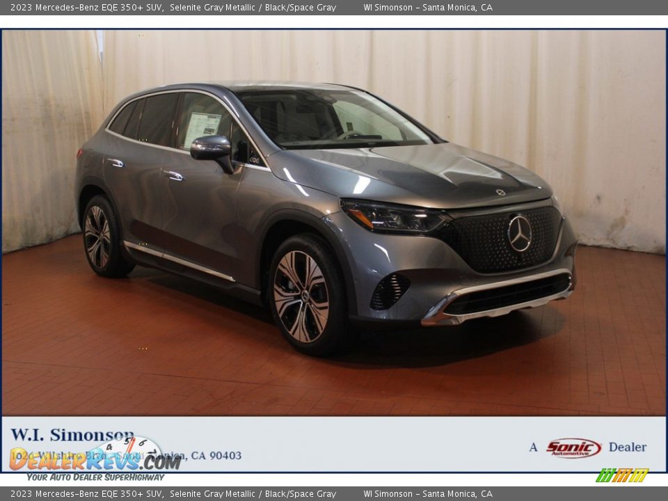 2023 Mercedes-Benz EQE 350+ SUV Selenite Gray Metallic / Black/Space Gray Photo #1