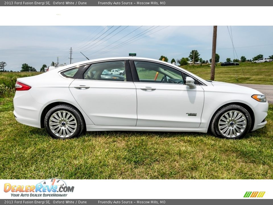 Oxford White 2013 Ford Fusion Energi SE Photo #3