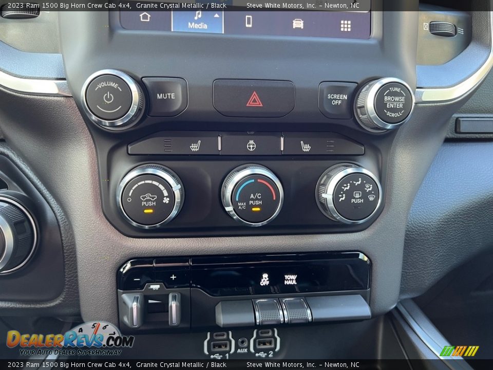 Controls of 2023 Ram 1500 Big Horn Crew Cab 4x4 Photo #24