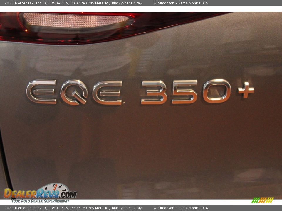 2023 Mercedes-Benz EQE 350+ SUV Selenite Gray Metallic / Black/Space Gray Photo #7