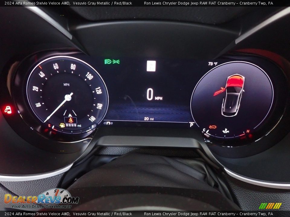 2024 Alfa Romeo Stelvio Veloce AWD Gauges Photo #18