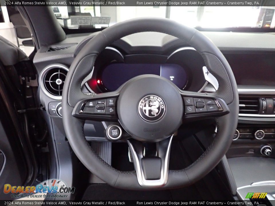 2024 Alfa Romeo Stelvio Veloce AWD Steering Wheel Photo #23