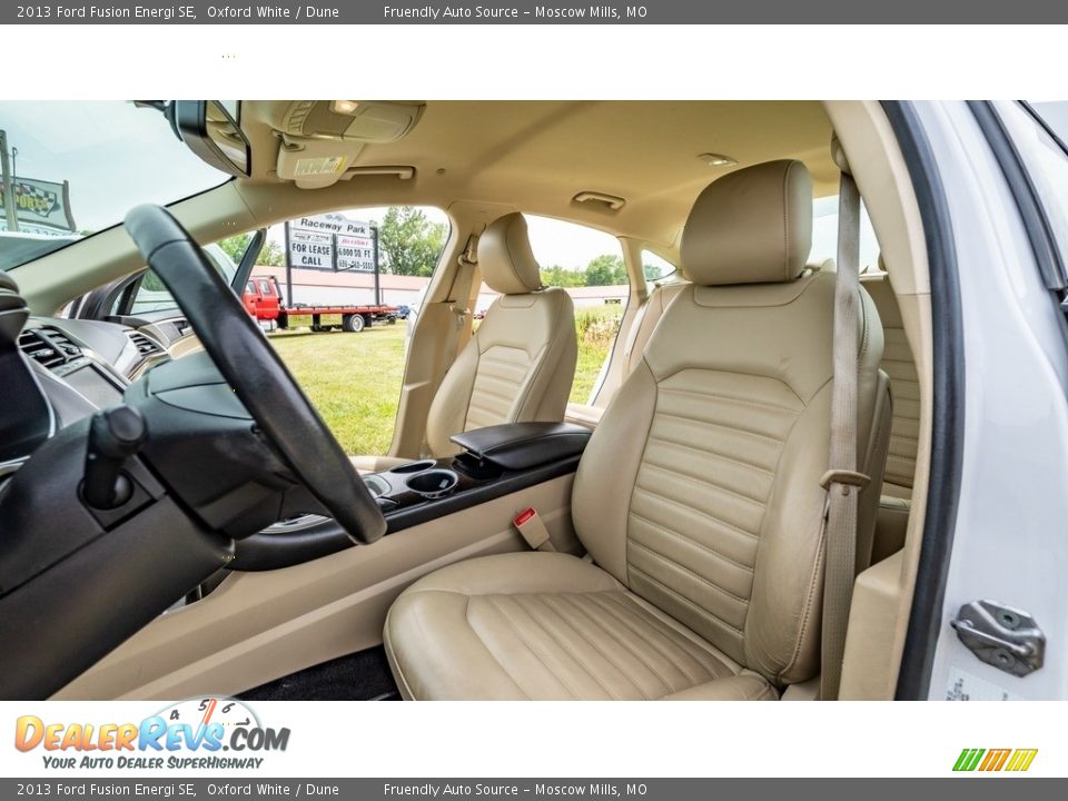 Front Seat of 2013 Ford Fusion Energi SE Photo #17