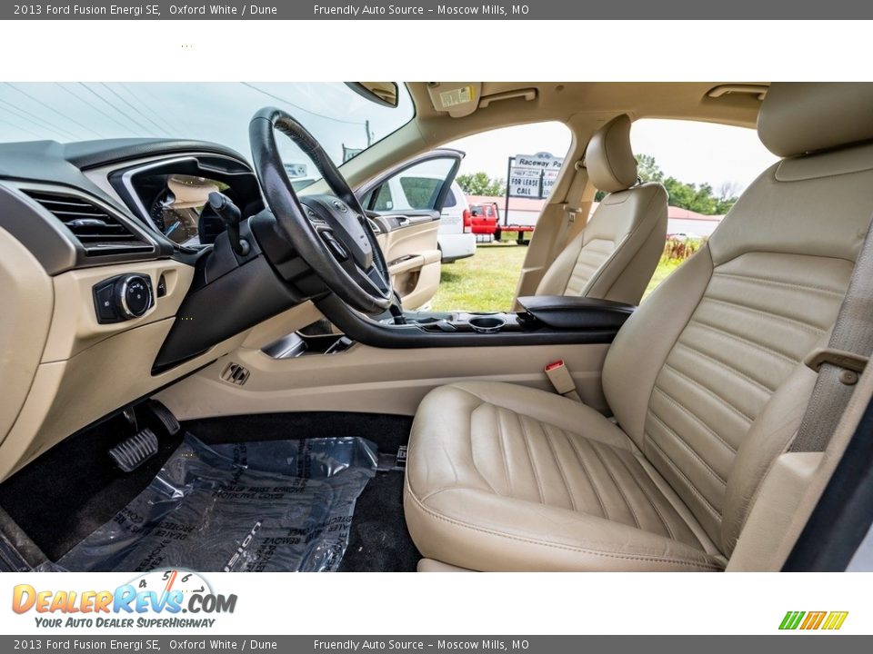 Front Seat of 2013 Ford Fusion Energi SE Photo #18