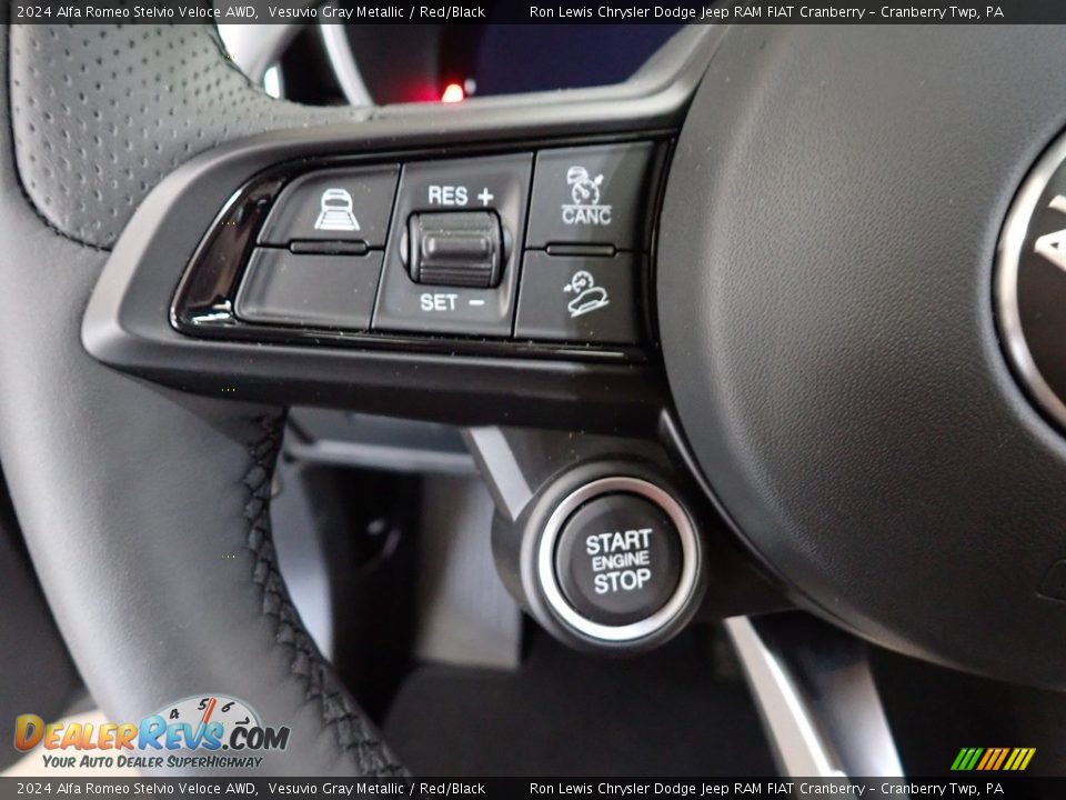 2024 Alfa Romeo Stelvio Veloce AWD Steering Wheel Photo #24