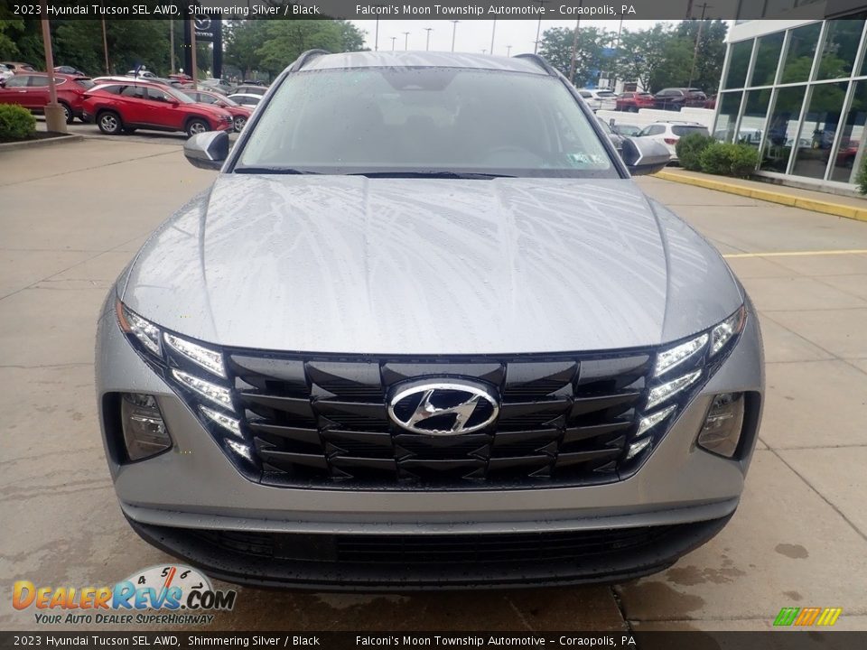 2023 Hyundai Tucson SEL AWD Shimmering Silver / Black Photo #8