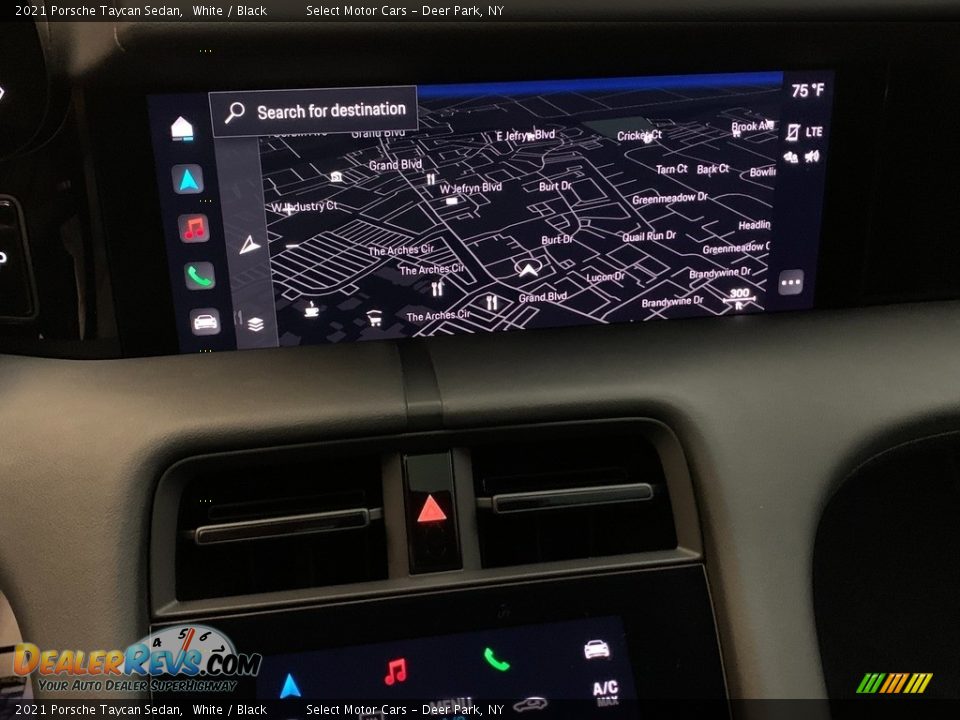Navigation of 2021 Porsche Taycan Sedan Photo #10