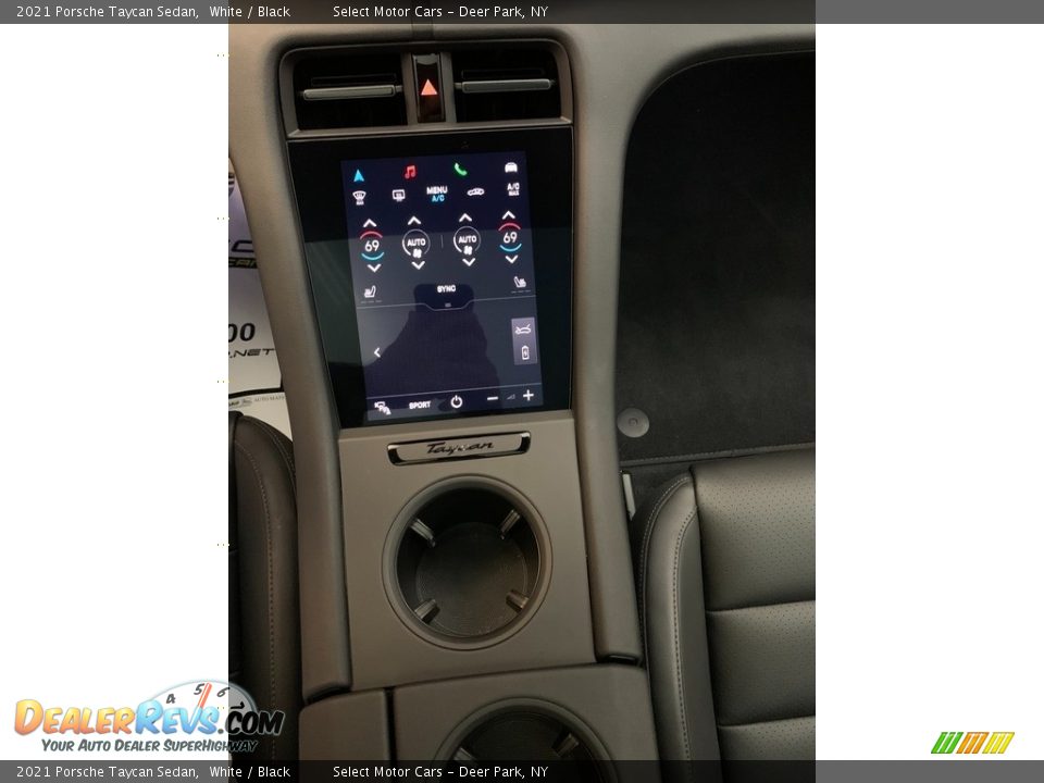 Controls of 2021 Porsche Taycan Sedan Photo #13