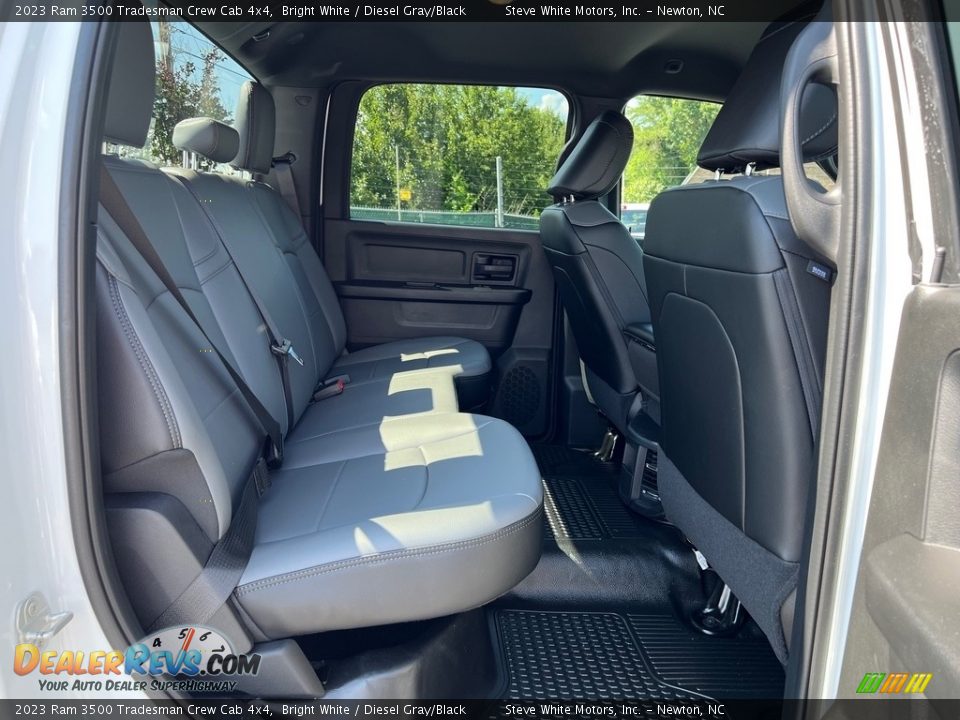 Rear Seat of 2023 Ram 3500 Tradesman Crew Cab 4x4 Photo #15