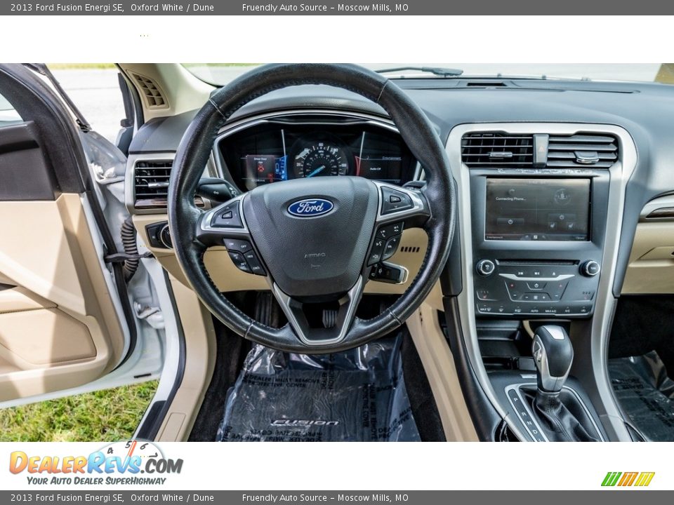 2013 Ford Fusion Energi SE Steering Wheel Photo #32